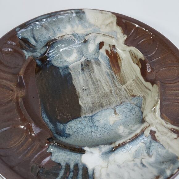 Vintage‎ Pottery Craft # 409 Ashtray Made In USA - Picture 3 of 6